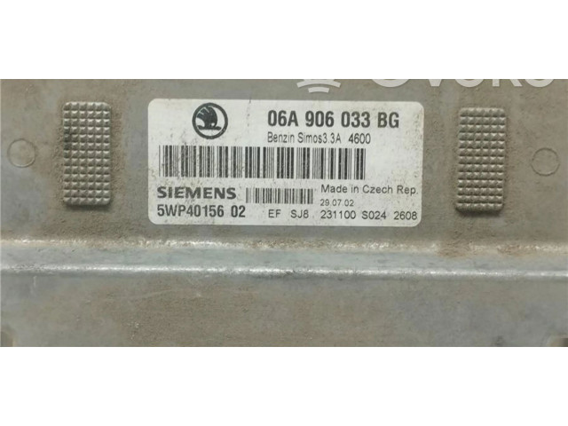 Блок управления 06A906033BG, 0090047 Skoda Octavia Mk1 (1U)