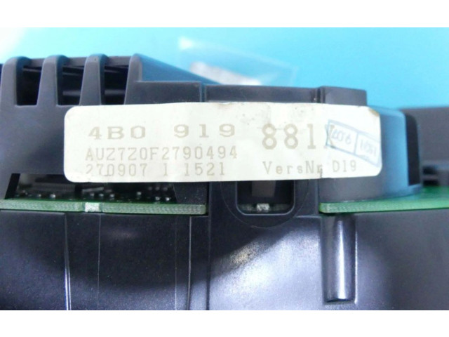 Панель приборов 4B0919881X, IMPRK1349176 Audi A6 S6 C5 4B