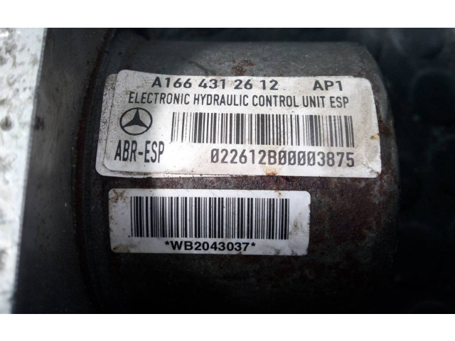 Блок АБС A1669014100, A1664312612 Mercedes-Benz ML W164 2005 - 2011 года