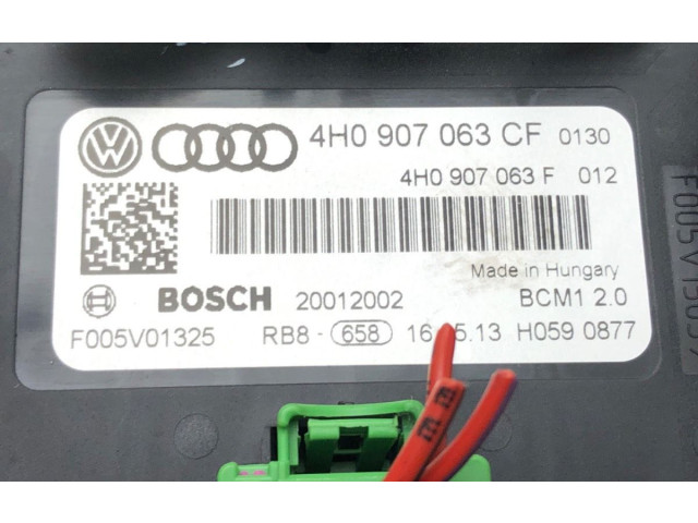 Блок комфорта 4H0907063CF   Audi A6 C7   