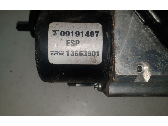 Блок АБС 09191497 Opel Vectra C 2005-2009 года