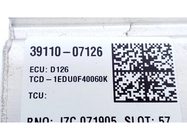 Блок управления двигателя 3919807003, 3919907020   KIA Xceed