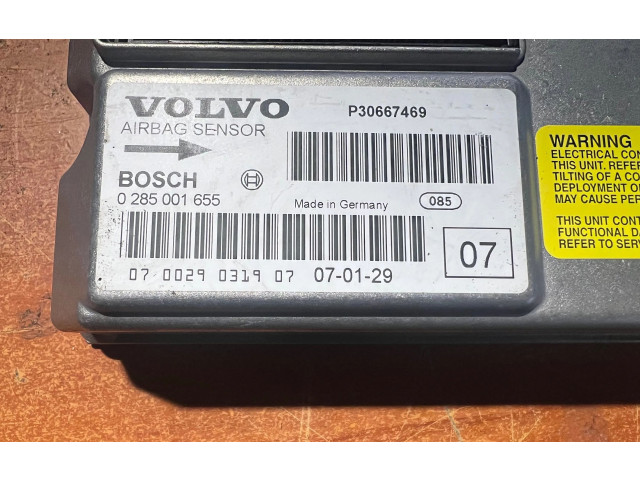Блок подушек безопасности P30667469, 0285001655   Volvo V70