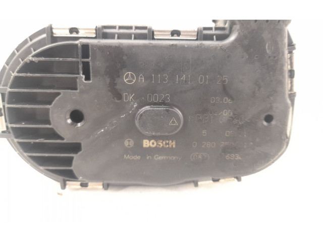 Дроссельная заслонка 1131410125, 0280750017 Mercedes-Benz R W251 для двигателя M 272.967