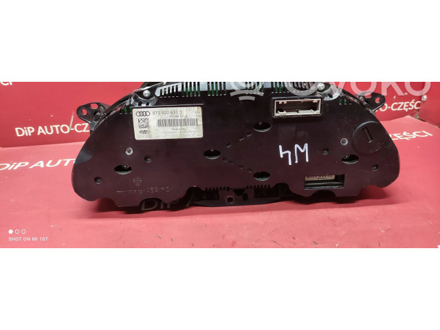 Спидометр (приборный щиток) 8T0920931D Audi A5 Sportback 8TA 2010