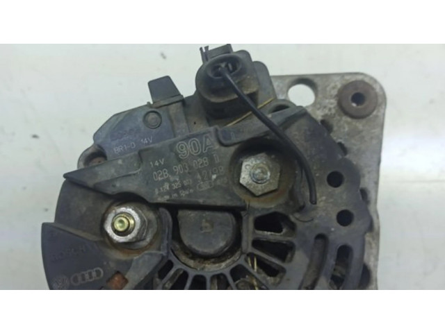Генератор 028903028D, 0124325003 Volkswagen Jetta III 2.0