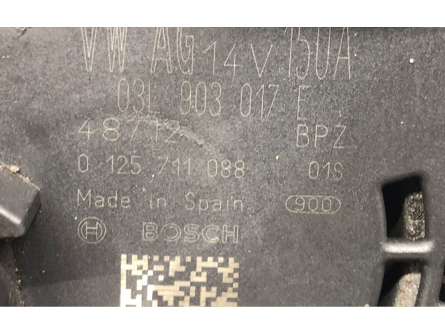 Генератор 03L903017E   Audi A5 8T 8F      