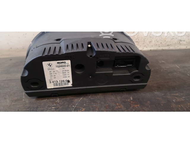 Панель приборов 3413126, 3413126   BMW X3 E83       