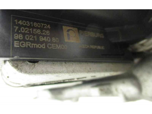 Клапан EGR 9671187780 Peugeot 3008 I