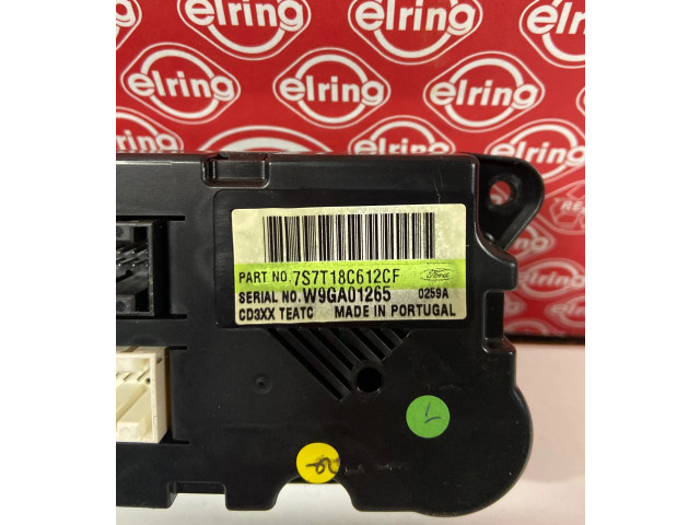 Блок управления климат-контролем 7S7T18C612CF, W9GA01265 Ford Galaxy