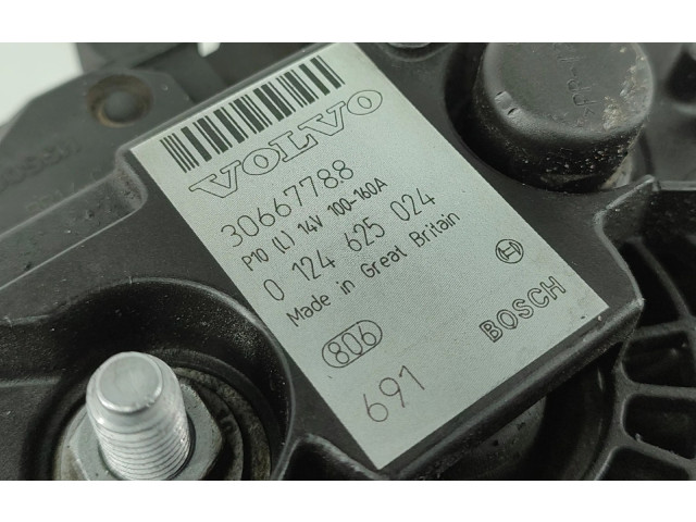 Генератор 30667788, 0124625024   Volvo XC90      