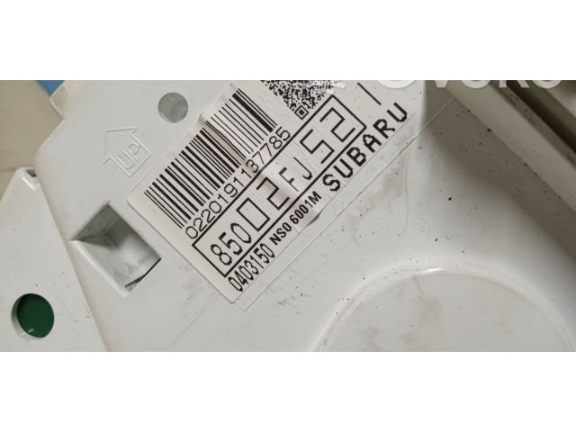 Přístrojová deska Subaru XV 2012 85002FJ521, 85002FJ52