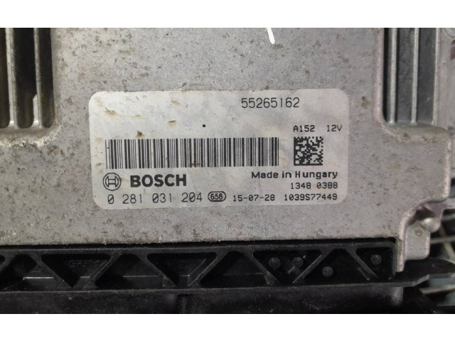 Блок управления двигателя 55265162, 0281031204 Jeep Renegade