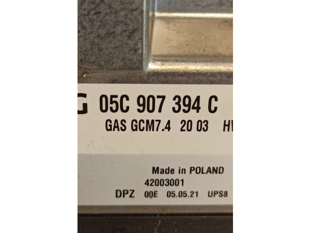 Блок управления двигателем Блок управления 05C907394C   Audi A3 8Y