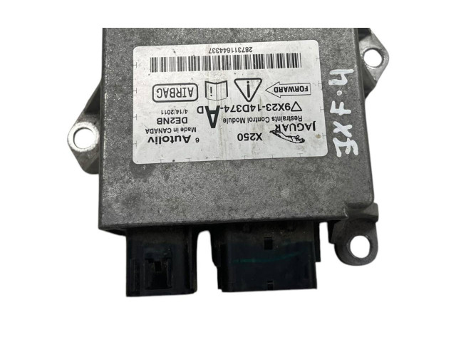 Блок подушек безопасности 9X2314D374AD, 287311644337 Jaguar XF X250