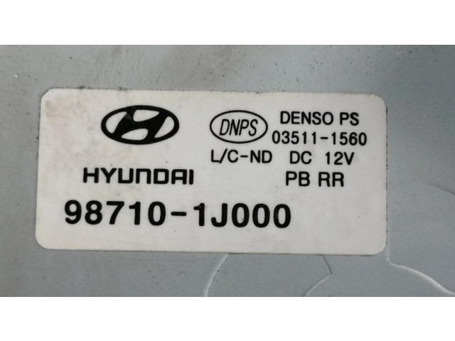 Моторчик заднего дворника 987101J000 Hyundai i20 (PB PBT)