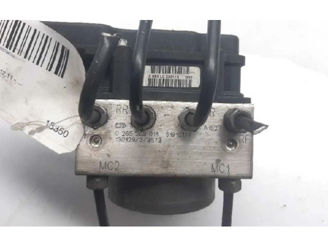 Pojistková skříňka Блок ABS 0265801176   Fiat Punto (199) 2013