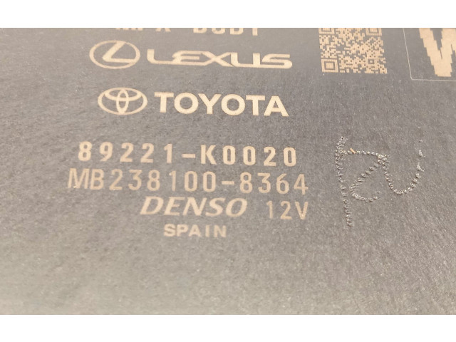 Pojistková skříňka Řídící jednotka BSM 82730K0060, 89221K0020 Toyota Yaris 2022