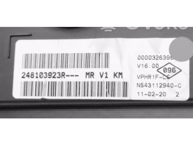 Панель приборов 248103923R Dacia Lodgy