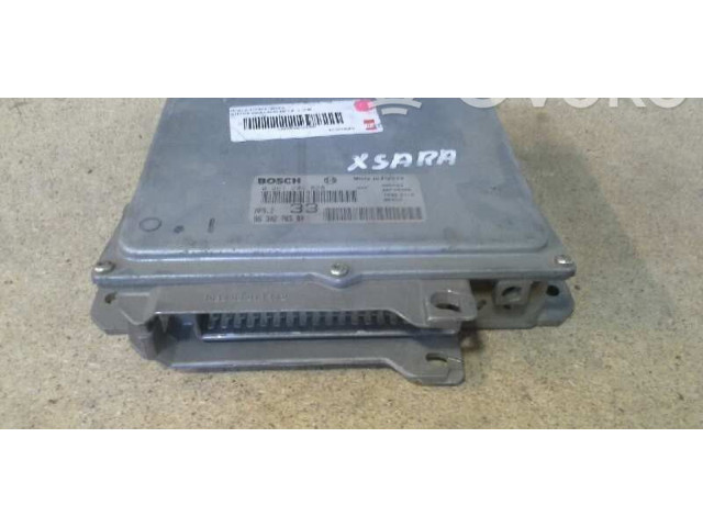Блок управления двигателя 0261204628, 9630278580 Citroen Xsara