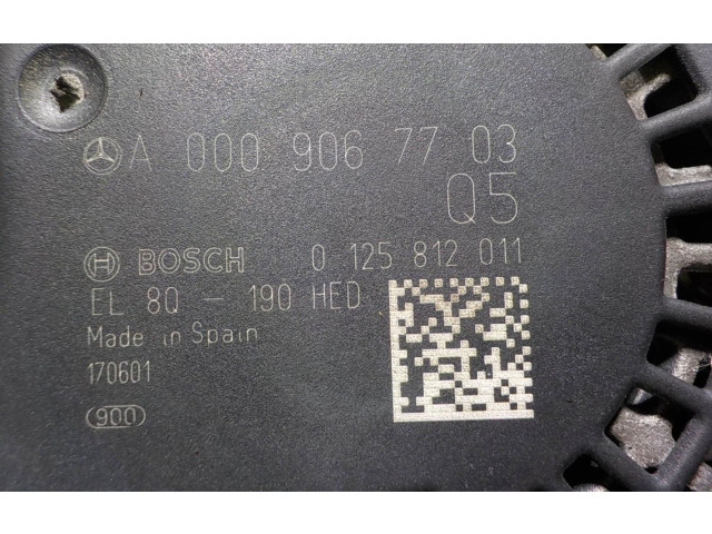 Генератор A0009067703, A0009067703   Mercedes-Benz GLC X253 C253      