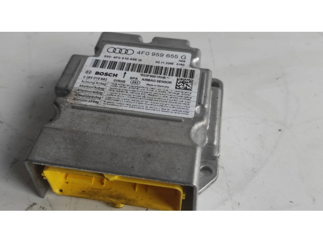 Блок подушек безопасности 4F0959655G, 0285010682   Audi A6 S6 C6 4F