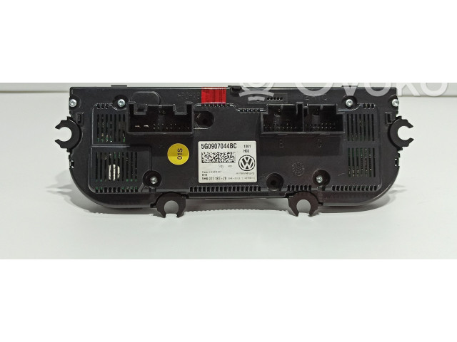 Блок управления климат-контролем 5G0907044BC, 5HB01118178 Volkswagen Golf SportWagen