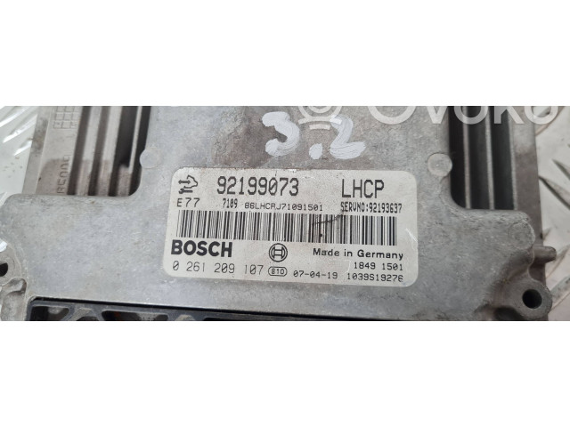 Řídící jednotka 0261209107, 1039S19276 Chevrolet Captiva 2008