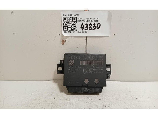 Блок управления двигателя 8X0919475N, 8X0919475N Audi Q3 8U