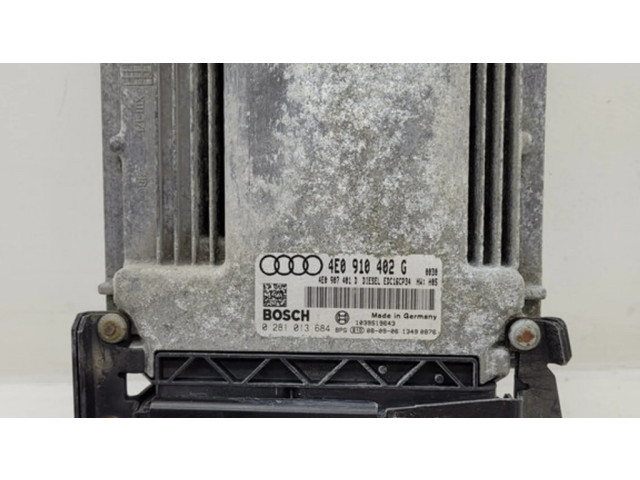 Řídící jednotka 4E0910402G, 4E0907401D   Audi A8 S8 D3 4E 2008