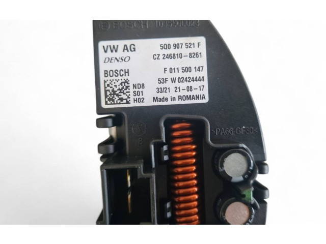 Вентилятор печки 5Q0907521F Skoda Octavia Mk4