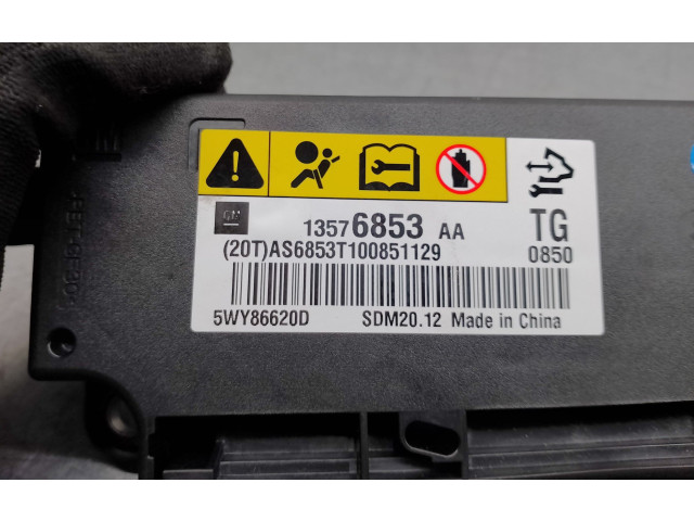 Блок подушек безопасности 13576853AA, 5WY86620D Chevrolet Spark