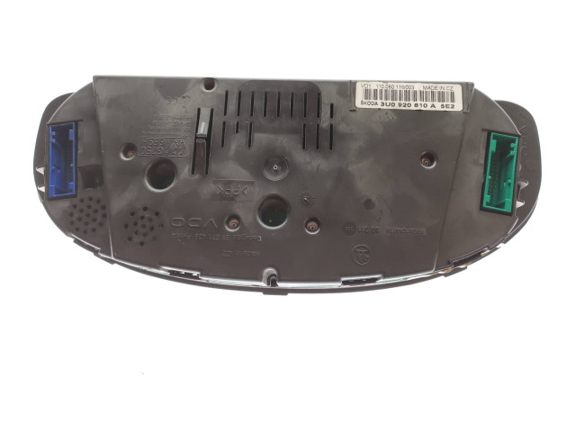 Панель приборов 3U0920810A, 7Z08172952 Skoda Superb B5 (3U)