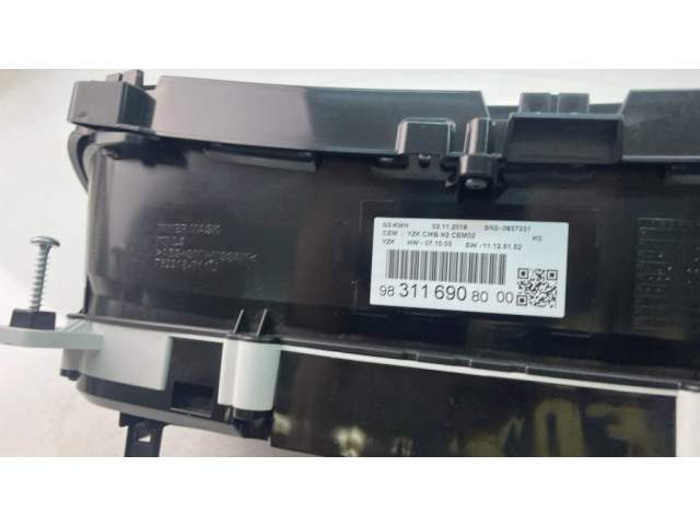 Přístrojová deska Citroen Jumpy 2018 9831169080