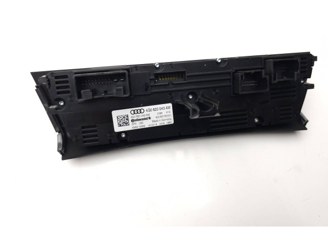 Блок управления климат-контролем 4G0820043AM, A2C85165000 Audi A6 S6 C7 4G