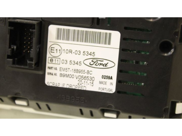 Дисплей 2014481, EM5T18B955BD Ford Transit - Tourneo Connect