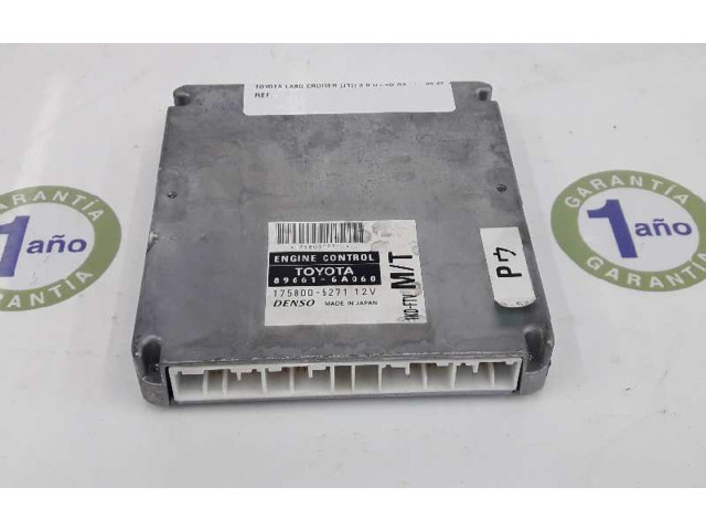 Řídící jednotka 896616A060, 1758005271 Toyota Land Cruiser (J120) 2003
