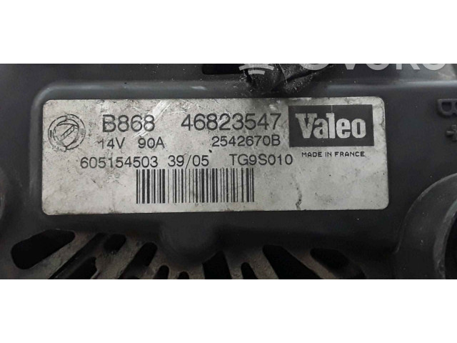 Генератор 46823547, 20231695 Fiat Idea