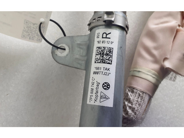 Надувная подушка для крыши 7P5880742C   Porsche  Cayenne (92A)  2011 - 2017 года