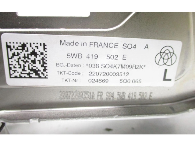 Руль Volkswagen Golf VII  2013 - 2019 года 5WB419502E      