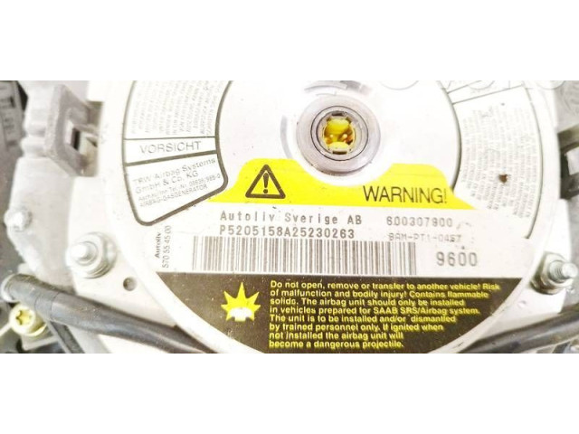 Подушка безопасности водителя 600307900, 600307900 Saab 9-5