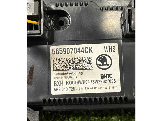 Блок управления климат-контролем 565907044CK, 5HB01372575 Skoda Karoq