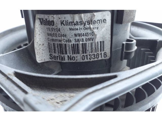 Вентилятор печки 658333Z, 0133016 Saab 9-5