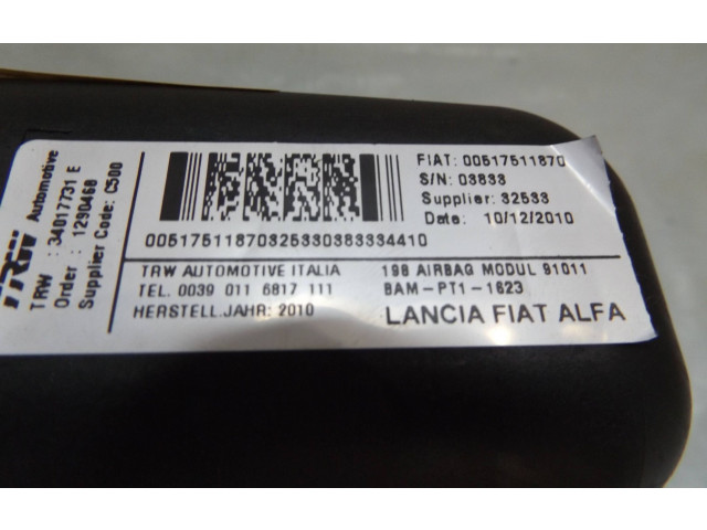 Надувная подушка для пассажира Lancia Delta - года