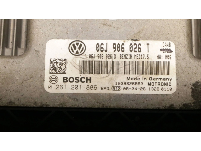 Řídící jednotka 0261201886, 06J906023T   Volkswagen Tiguan 2008