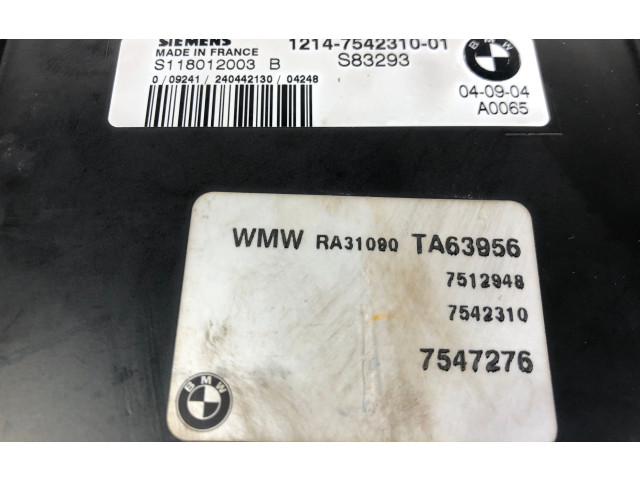 Řídící jednotka 1214754231001, S118012003B Mini One - Cooper R50 - 53 2004