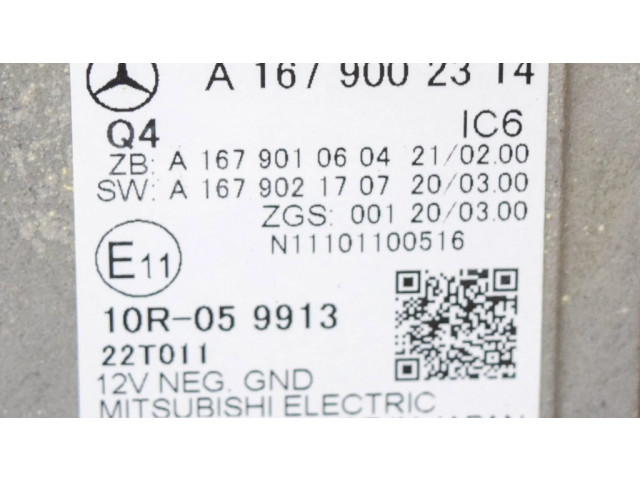 Панель приборов A1679002314, 10R059913   Mercedes-Benz GLE W167       