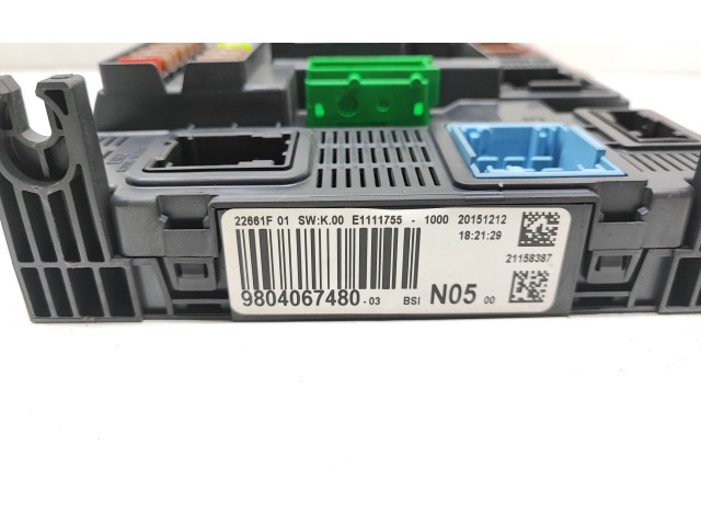 Блок комфорта 9804067480 Citroen C4 II Picasso