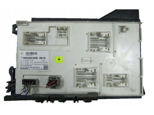 Pojistková skříňka Řídící jednotka BSM A1569007702 Mercedes-Benz GLA W156 2015