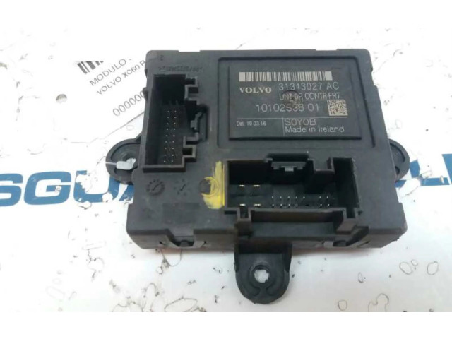 Блок управления двигателя 31343027   Volvo XC60